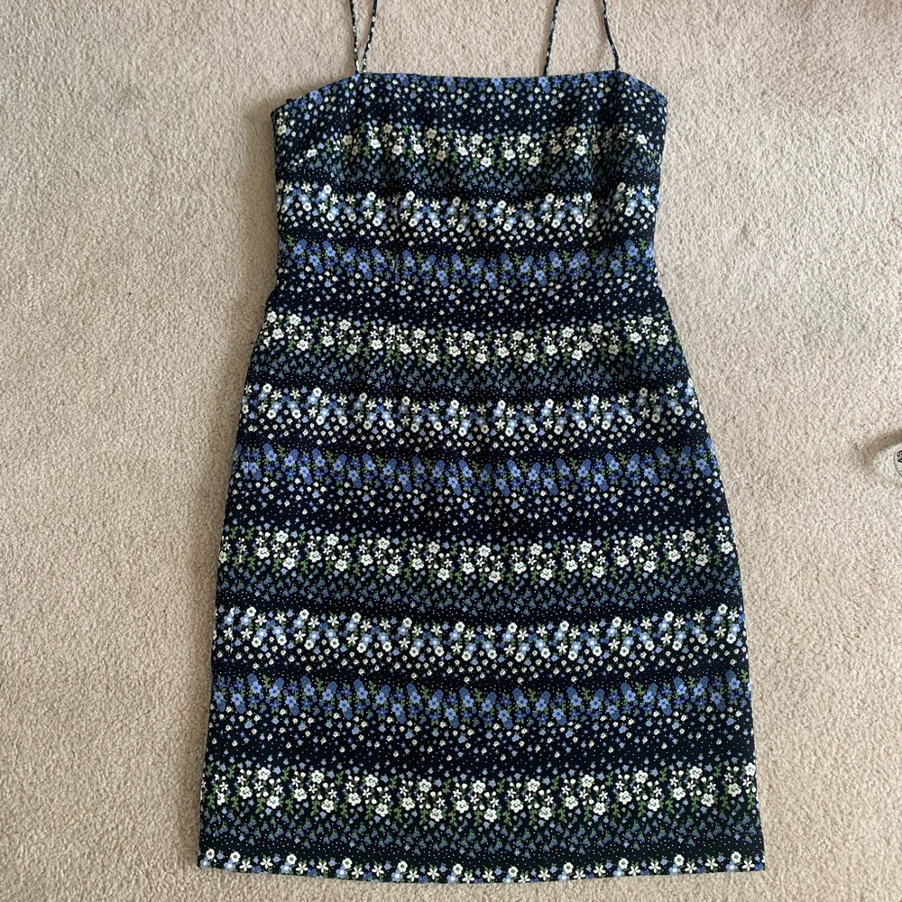 Floral, Spaghetti Strap Dress - NWT